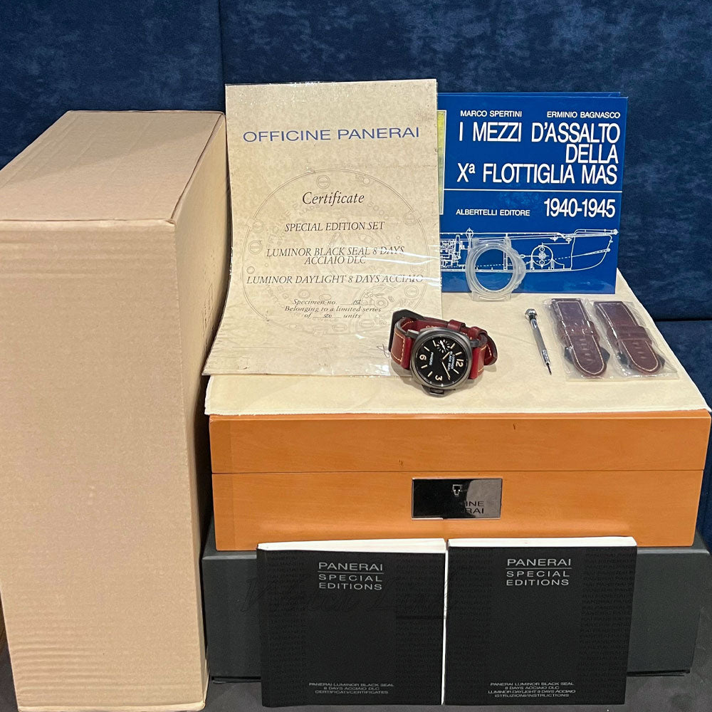 Luminor 8 Days Black Seal